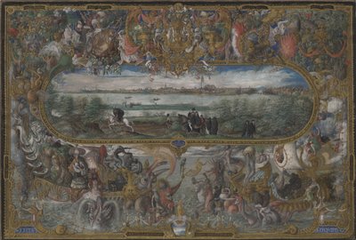 Vue de Séville, 1573 - Georg Hoefnagel
