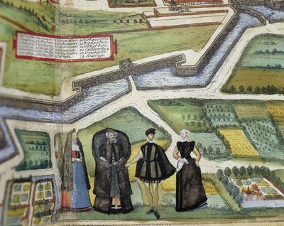 BRAUN, George (1541-1622). ORTELIUS, Abraham (1527-1598). HOGENBERG, Franz (1535-1590). Civitatis Orbis Terrarum (Theatrum orbis terrarum). 1572-1617. Anvers (1572). Détail inférieur. Volume I. Eau-forte. ESPAGNE. CASTILLE ET LEÓN. Salamanque. Université d - Georg Hogenberg Franz (1535 90) & Ortelius Abraham (1527 98) Braun