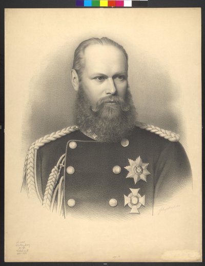 Roi de Wurtemberg Guillaume II - Georg Ludwig Engelbach Engelbach