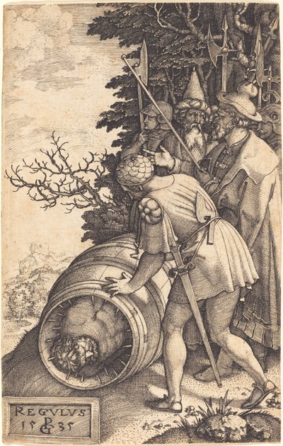 Attilius Regulus - Georg Pencz