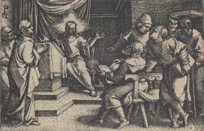 Le Christ avec les docteurs dans le temple, de L