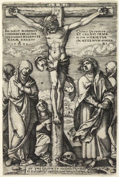 Crucifixion - Georg Pencz