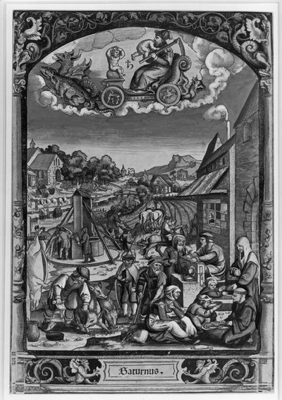 Les sept planètes : Saturne - Georg Pencz