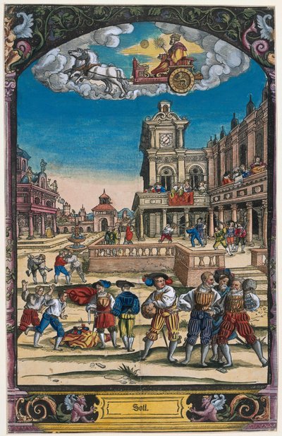 Die sieben Planeten: Sonne - Georg Pencz