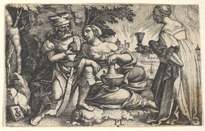 Lot et ses filles, vers 1531 - Georg Pencz