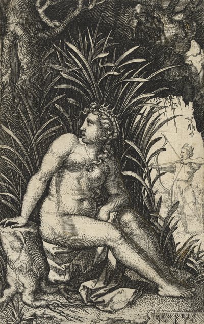 Procris et Céphale, 1539 - Georg Pencz