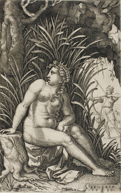 Procris, des héroïnes grecques - Georg Pencz