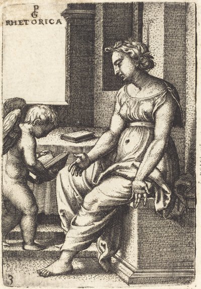 Rhétorique - Georg Pencz