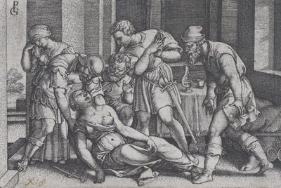 Suicide de Lucrèce, des Scènes de l