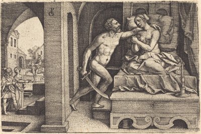 Tarquin et Lucrèce - Georg Pencz