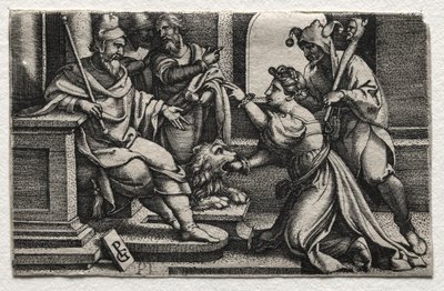 La bouche de la vérité - Georg Pencz
