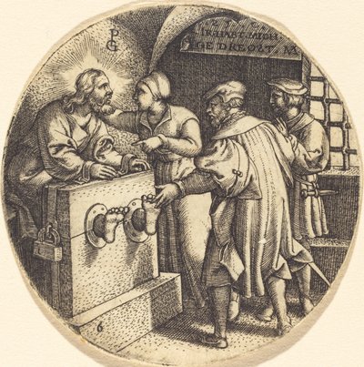 Visiter les prisonniers - Georg Pencz