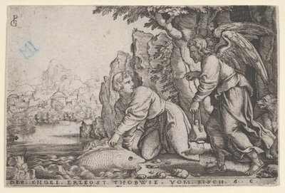 Tobiolus attrape le poisson, de L