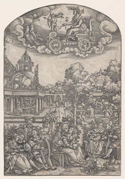 Vénus, des Sept Planètes - Georg Pencz