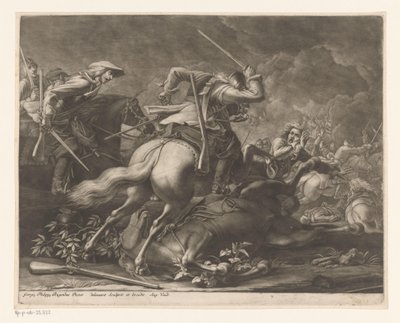 Combat de cavaliers - Georg Philipp Rugendas (I)