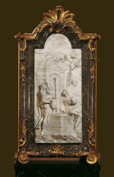 Le Christ et la Samaritaine - Georg Raphael Donner