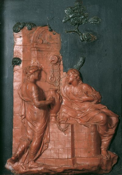 Le Christ et la Samaritaine au puits - Georg Raphael Donner