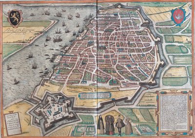 Anvers, Belgique - Georg and Hogenberg Franz (1535 90) Braun