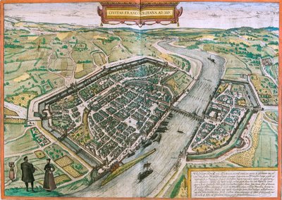 Francfort, Allemagne - Georg and Hogenberg Franz (1535 90) Braun
