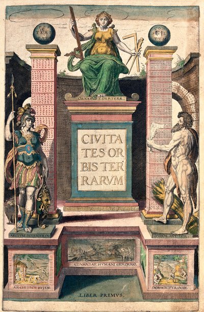 Couverture du livre Civitates orbis terrarum de Braun et Hogenberg - Georg and Hogenberg Franz (1535 90) Braun