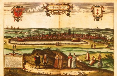 Gdansk, Pologne - Georg and Hogenberg Franz (1535 90) Braun