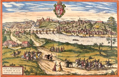 Grodno, Belarus - Georg and Hogenberg Franz (1535 90) Braun