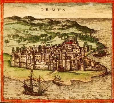 Hormuz, Perse, Iran - Georg and Hogenberg Franz (1535 90) Braun