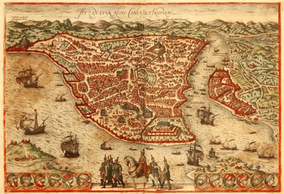 Istanbul - Georg and Hogenberg Franz (1535 90) Braun