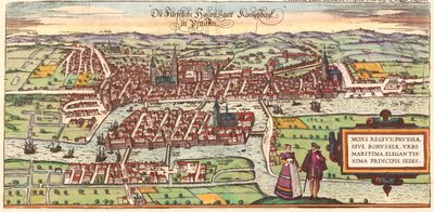 Kaliningrad, Russie - Georg and Hogenberg Franz (1535 90) Braun