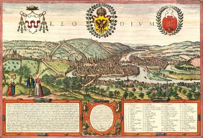 Liège, Belgique - Georg and Hogenberg Franz (1535 90) Braun