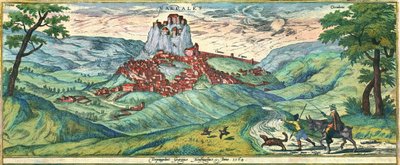 Ville de Malaga - Georg and Hogenberg Franz (1535 90) Braun