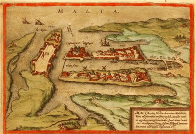 Malte - Georg and Hogenberg Franz (1535 90) Braun