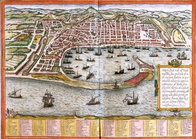 Messine, Italie - Georg and Hogenberg Franz (1535 90) Braun