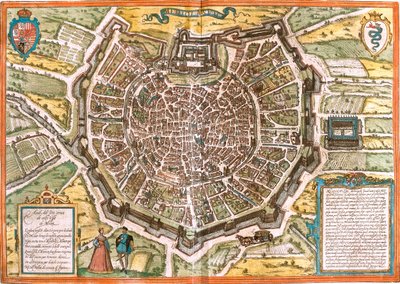Milan, Italie - Georg and Hogenberg Franz (1535 90) Braun