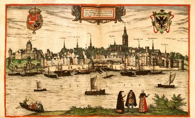 Nijmegen, Pays-Bas - Georg and Hogenberg Franz (1535 90) Braun