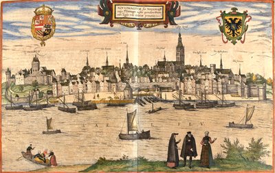 Nijmegen, Pays-Bas - Georg and Hogenberg Franz (1535 90) Braun