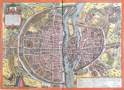 Paris, France - Georg and Hogenberg Franz (1535 90) Braun