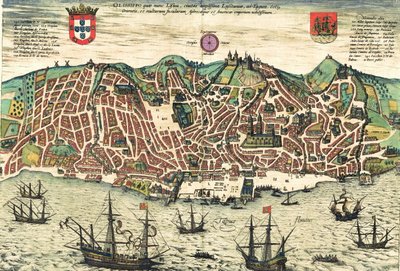 Portugal - Georg and Hogenberg Franz (1535 90) Braun