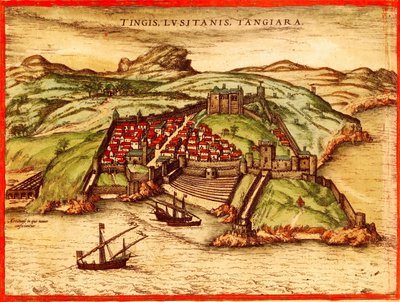 Tanger, Maroc - Georg and Hogenberg Franz (1535 90) Braun