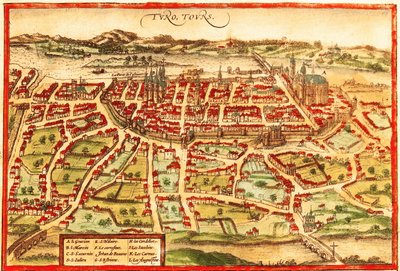 Toulon, France - Georg and Hogenberg Franz (1535 90) Braun