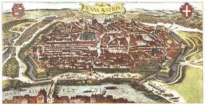 Vienne, Autriche - Georg and Hogenberg Franz (1535 90) Braun