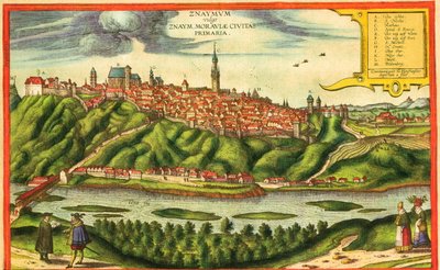 Znojmo, République tchèque - Georg and Hogenberg Franz (1535 90) Braun