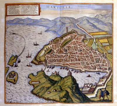 Vue de Marseille de l