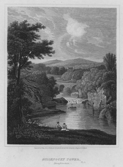 Tour de Gillknocky, Dumfrieshire (gravure) - George (after) Arnald