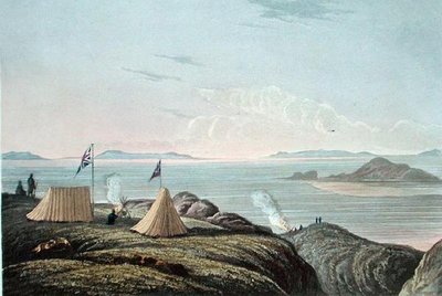 Vue de la mer Arctique depuis l