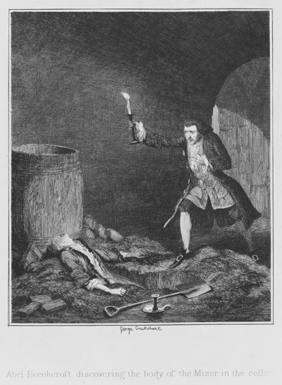 Abel Beechcroft découvrant le corps de l