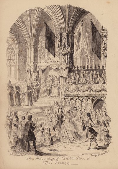 Cendrillon et la pantoufle de verre - George (after) Cruikshank