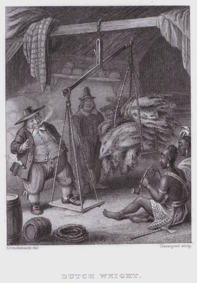 Poids néerlandais - George (after) Cruikshank