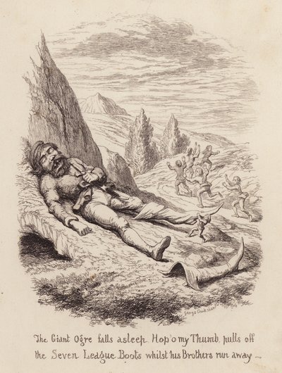 Le Petit Poucet - George (after) Cruikshank