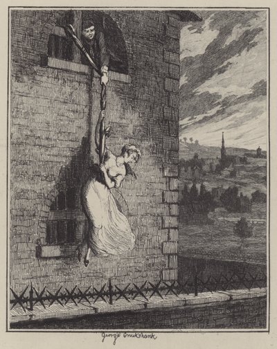 Illustration pour Jack Sheppard - George (after) Cruikshank
